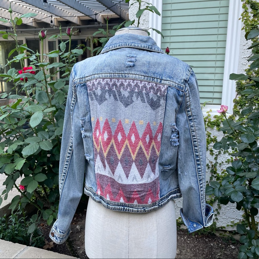 Western Patch Jean Jacket - image 1